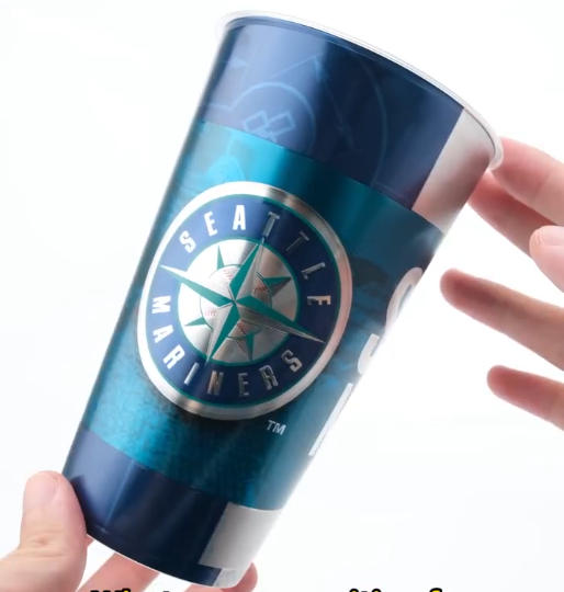 Dapatkan Label Kesan Tekstur Timbul YZY Untuk Cawan Anda