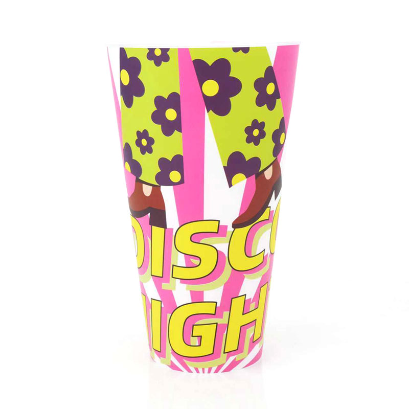 Cawan Perubahan Warna Air Panas PP IML Suntikan