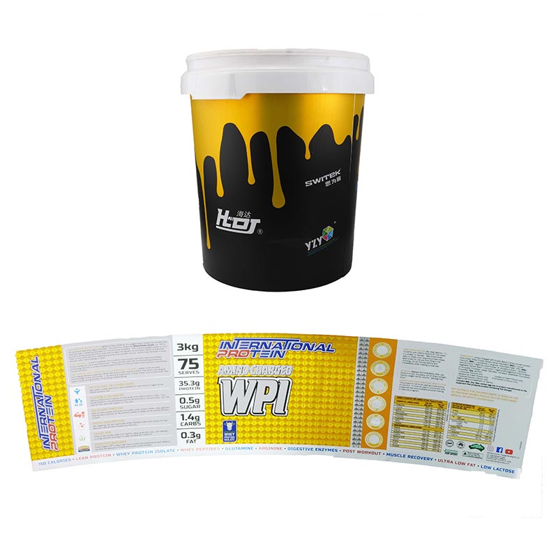 Pengacuan Suntikan Baldi Penyimpanan Salutan dalam Label Acuan