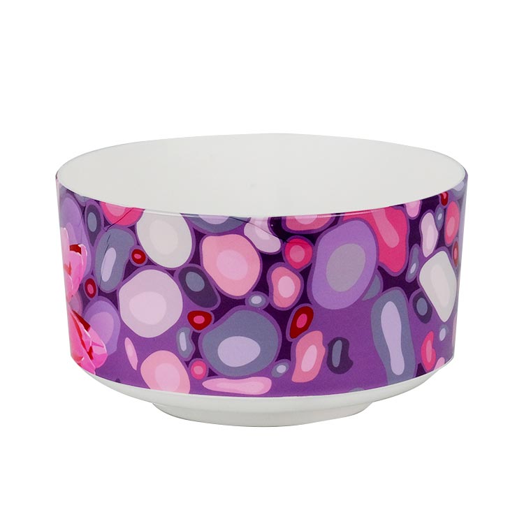 Pengacuan Suntikan Mangkuk Plastik Dalam Label Acuan